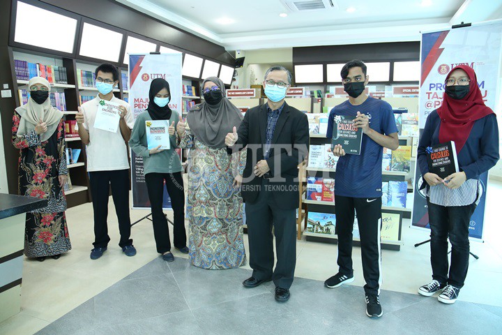 Program “Taja Buku” @Penerbit, Penerbit UTM Press pada 7 April 2021