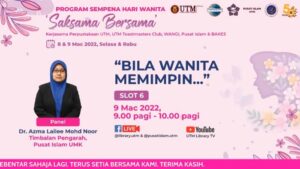 Program Hari Wanita : Bila wanita memimpin...