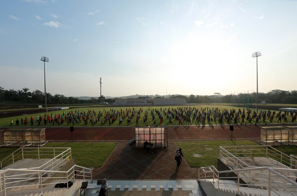 Gaya Hidup Sihat Senam Robik Perdana UTM 13012020