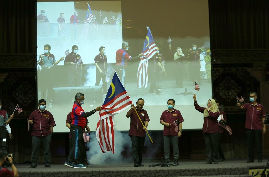 Majlis Bersama NC dan Sambutan Bulan Kebangsaan Peringkat UTM Pada 11 Ogos 2020