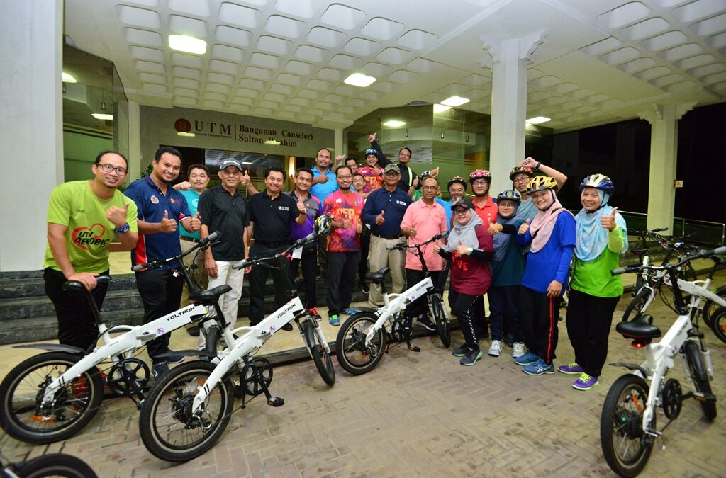 Night cycling Anjuran Jabatan Harta Bina Bersama Staff Dan Pelajar Pada 15 Feb 2020