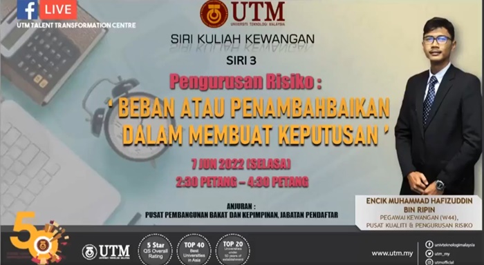 Pengurusan Risiko - Beban atau Penambahbaikan Dalam Membuat Keputusan (Bahagian 2)