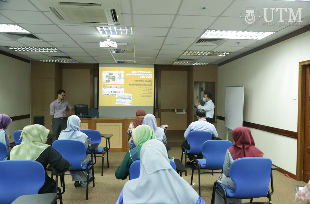 Sesi Townhall KAI Perpustakaan UTM Pada 19 Julai 2020