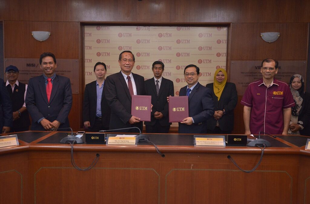 MoU UTM Bersama Global Agro Innovation (HK) Limited Pada 6 Sept 2020