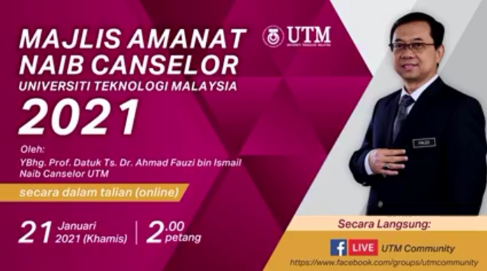 Majlis Amanat Naib Canselor UTM (Januari) 2021