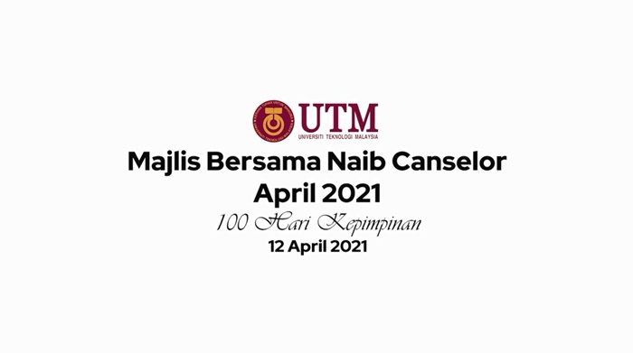 Majlis Amanat Naib Canselor UTM (April) 2021 (Bahagian Kedua)