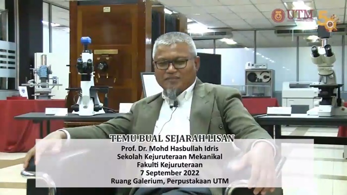 Sesi Temu Bual Sejarah Lisan Prof. Dr. Mohd Hasbullah Idris (Video Penuh) Bahagian 3