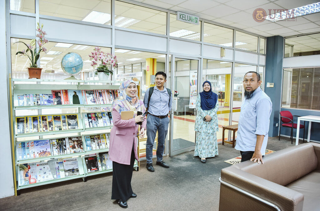 Lawatan Serta Perbincangan Proposal Perpustakaan Menyokong Aktiviti Penyelidikan UTMKL pada 16 januari 2023