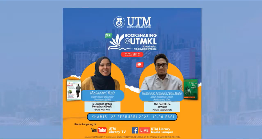 BookSharing@UTMKL 2023/Siri 2 pada 23 Februari 2023