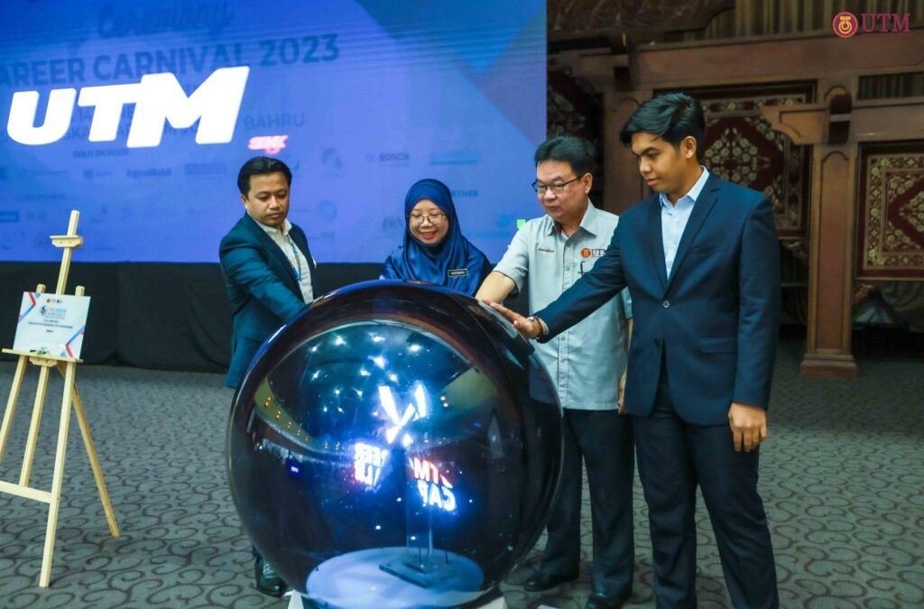 Majlis Perasmian Program Karnival Kerjaya UTM 2023 Pada 14 Jun 2023