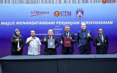 Majlis Menandatangani Perjanjian Persefahaman UTM & JDTFC