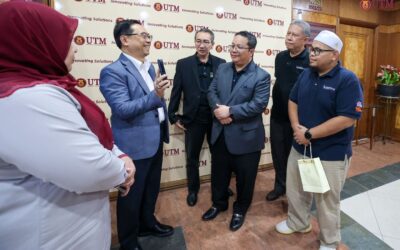 Kunjungan Hormat Dato’ Sr. Hj. Rosli Bin Atan, Pengerusi Yayasan Budi Ihsan Malaysia ke Universiti Teknologi Malaysia (UTM), Johor Bahru