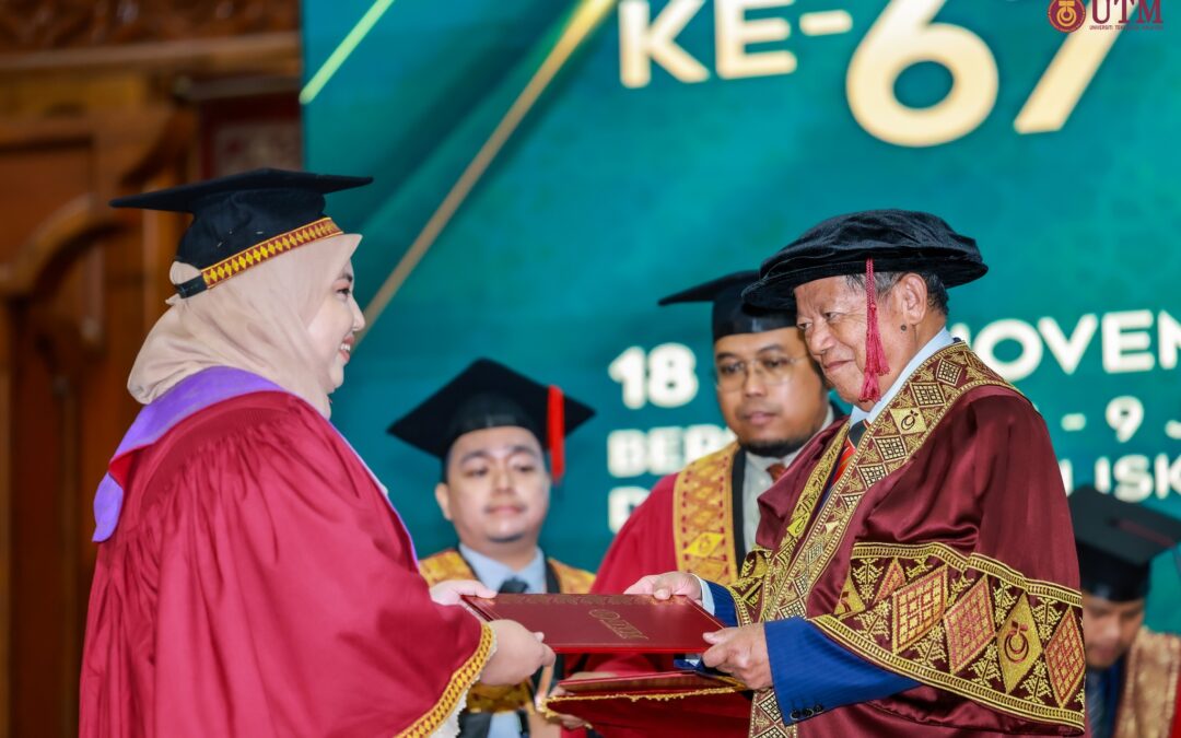 Sidang Ketiga Istiadat Majlis Konvokesyen ke-67 Universiti Teknologi Malaysia (UTM)