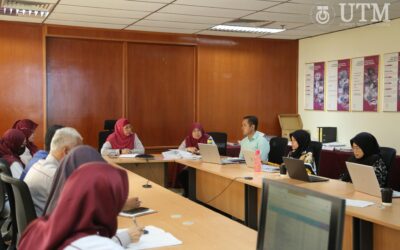 Sesi Audit Tapak untuk Audit Penarafan Tadbir Urus PTJ Jabatan Perpustakaan UTM