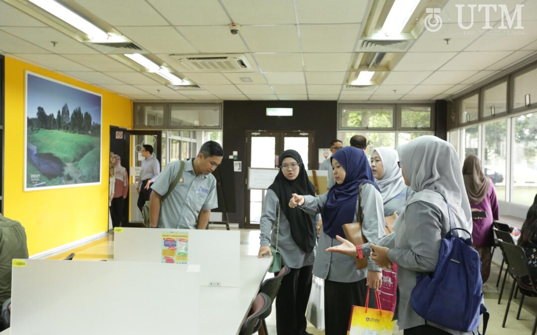 Lawatan Penanda Aras ke Perpustakaan UTM Daripada Perpustakaan Tunku Tun Aminah (PTTA), UTHM