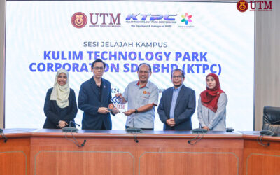 Sesi Perbincangan Bersama Ketua Pegawai Eksekutif Kumpulan Kulim Technology Park Corporation Sdn Bhd (KTPC)